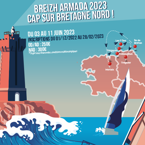 La Breizh Armada reprend du service et met les voiles du 3 au 11 juin 2023 !